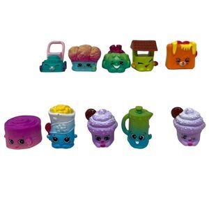 Shopkins Lot Of 10 - EUC Moose - Figures‎ Shopkin Toys Season 6 No Duplicates